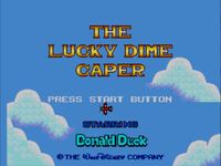 The Lucky Dime Caper Starring Donald Duck, capture d'écran